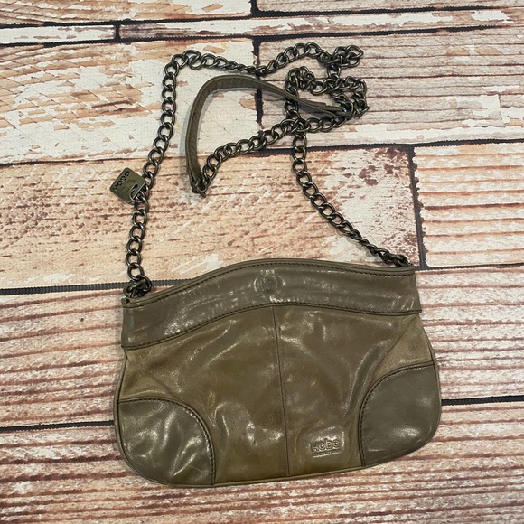 HOBO Handbags - Hobo olive green leather leather crossbody